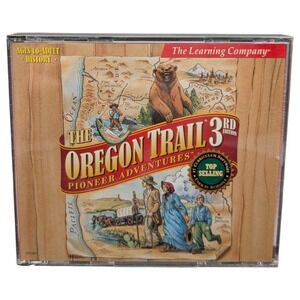 The Oregon Trail 3rd Edition Pioneer Adventures Learning Company CD-ROM